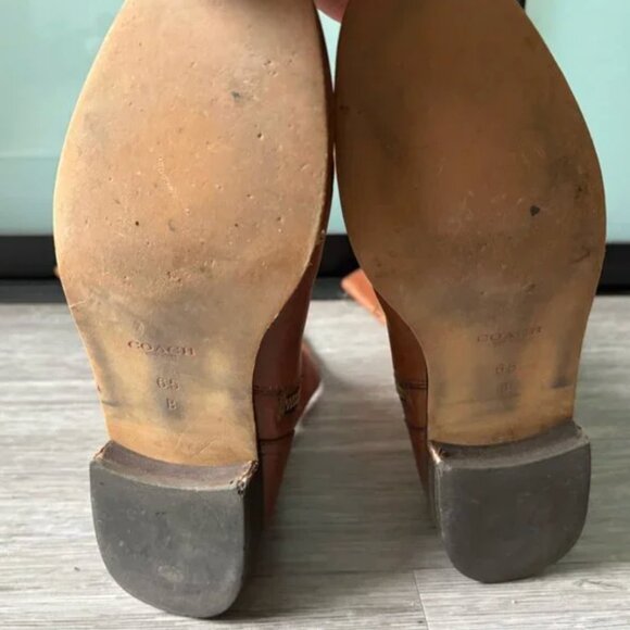 Coach Mirriam Riding Boots - Brown Size 6.5 - Picture 4 of 8